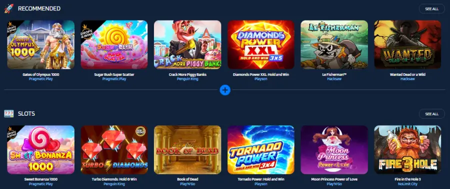 JaaBet Casino – Speel slots en live casino met echt geld image 3
